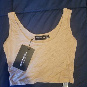 PrettyLittleThing Cropped Tank Top